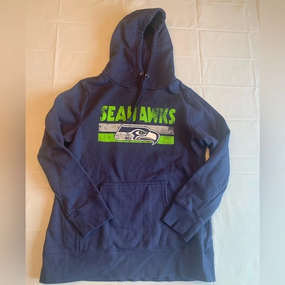 🏈 Seattle Seahawks Blue  Sweater - Youth Size LG 🏈 - Picture 5 of 10